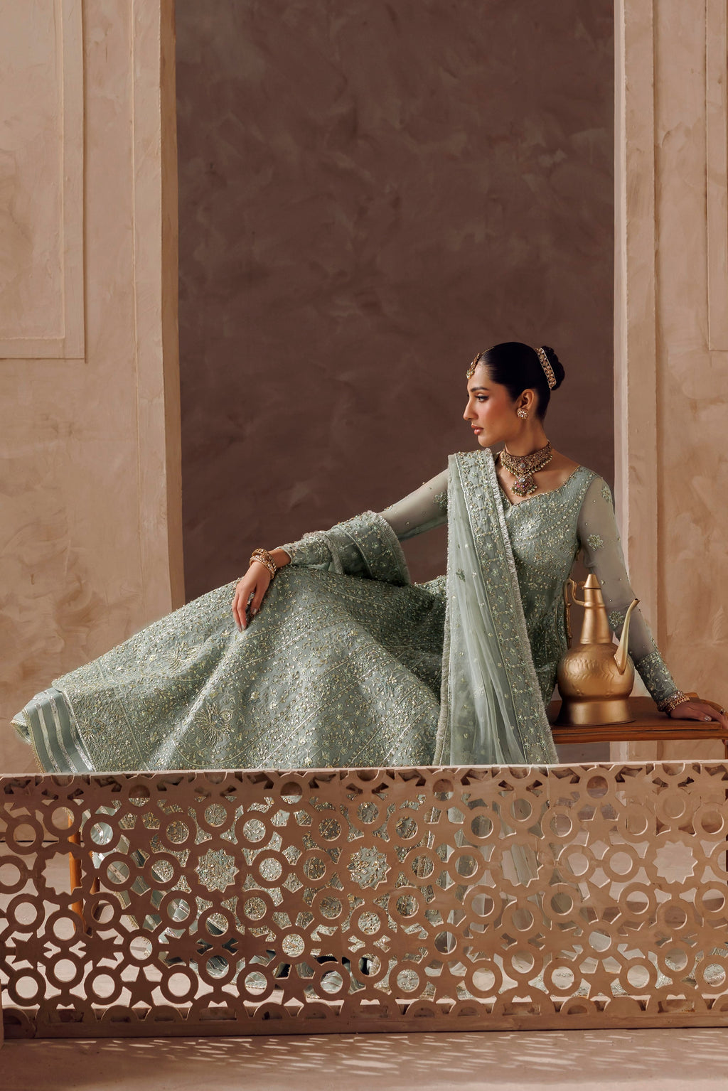 Akbar Aslam | Riwayaat Bridal Edit '26 | Noorain - 5057