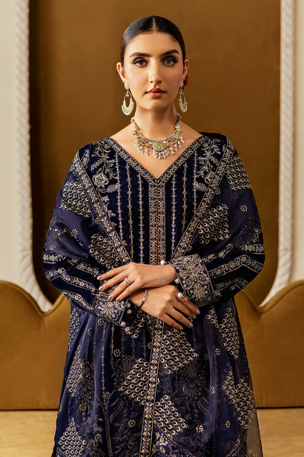 Ramsha | Velvet Collection | V-608