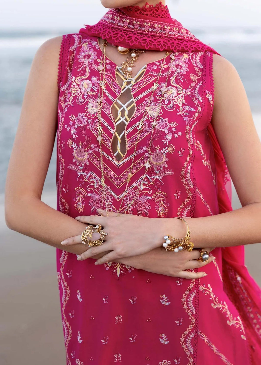 Kanwal Malik | Elysia Luxury Lawn 25 | Evaline