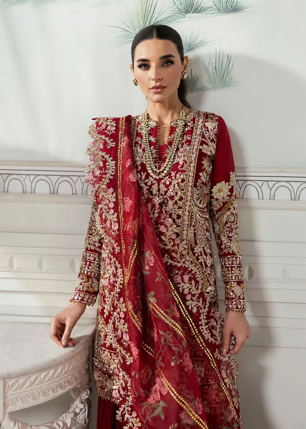 Crimson | CRIMSON X SAIRA SHAKIRA WEDDING '24 | Artisan Story - House Of Anaya  