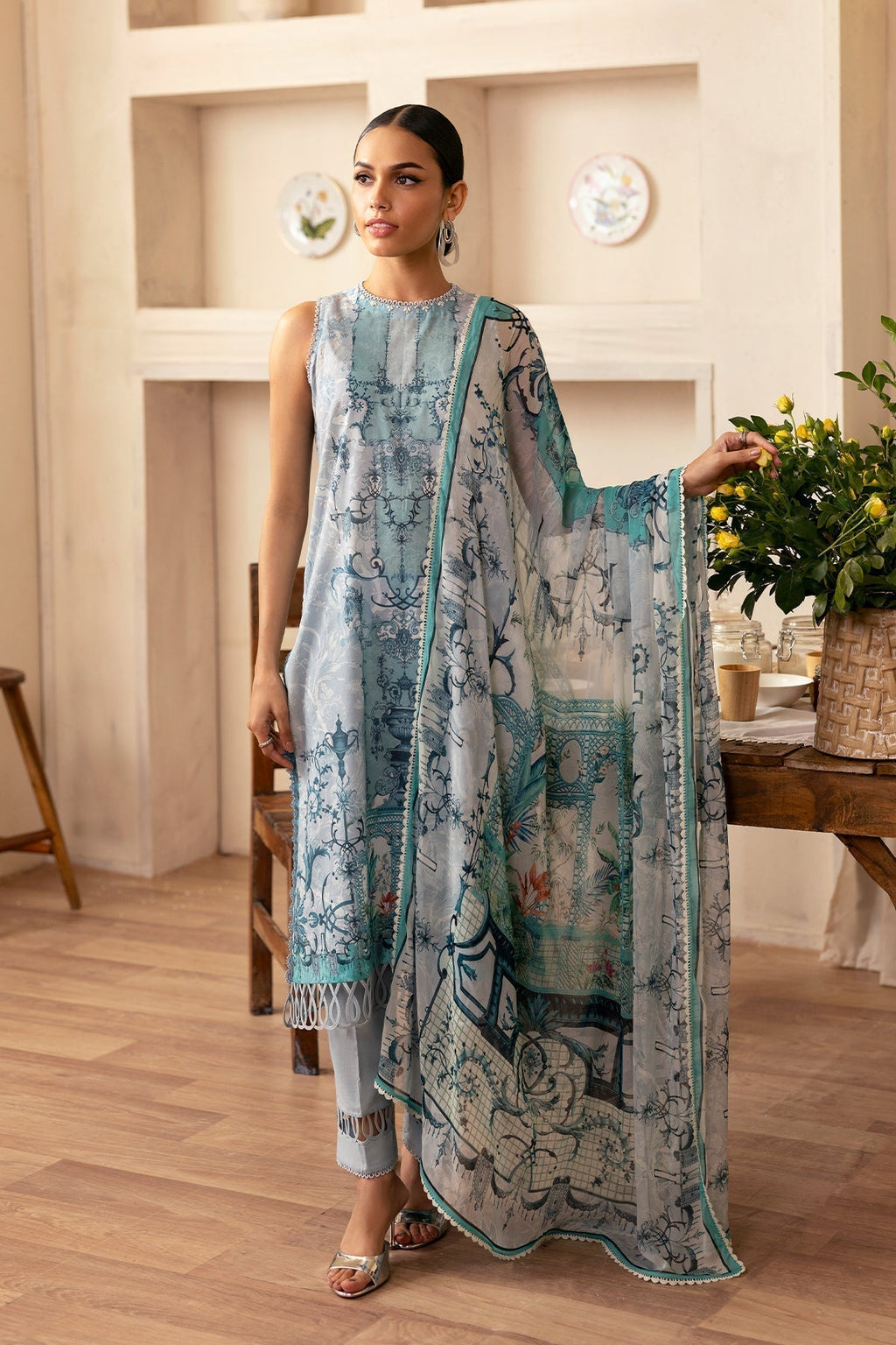 Sahar | Selene 25 | Silver Mist - Riwayat-e-Khas