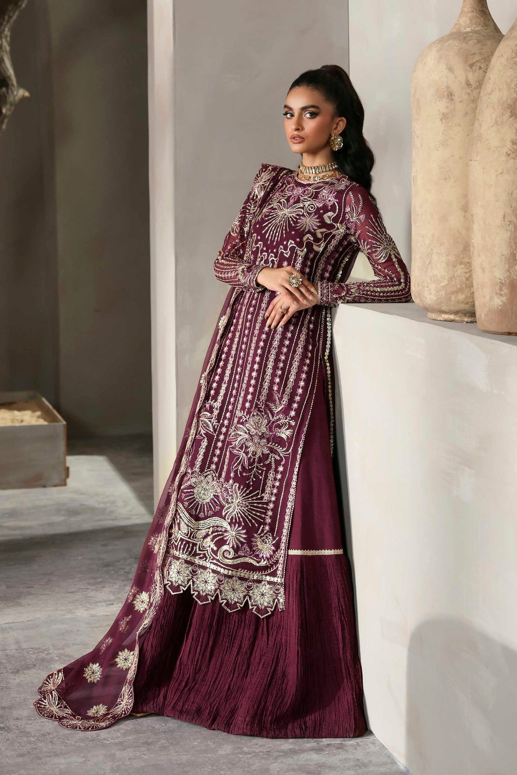 Akbar Aslam | Meeras Luxury Chiffon 25 | Mahin