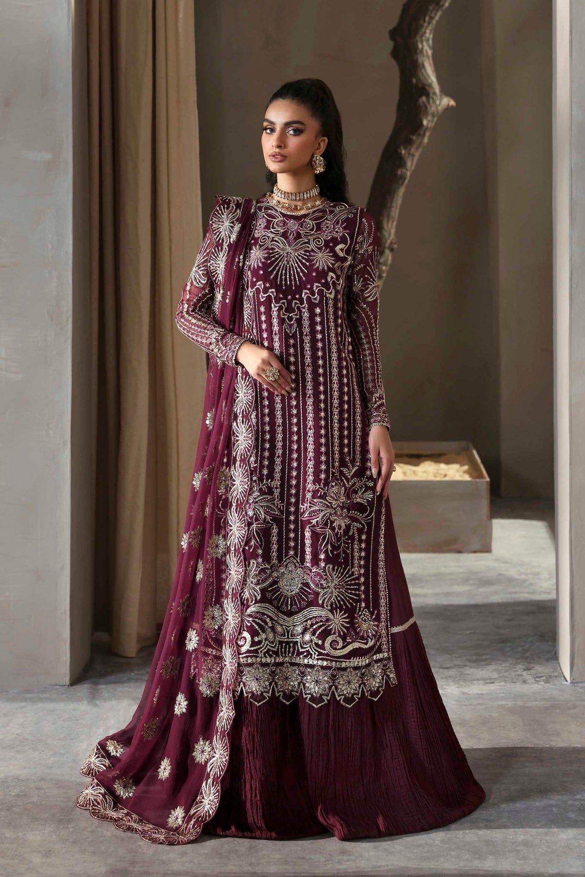 Akbar Aslam | Meeras Luxury Chiffon 25 | Mahin