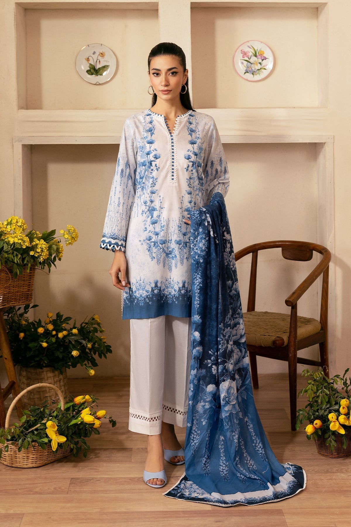 Sahar | Selene 25 | Sapphire Petal - Riwayat-e-Khas