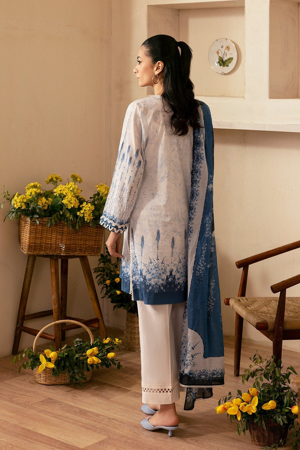 Sahar | Selene 25 | Sapphire Petal - Riwayat-e-Khas