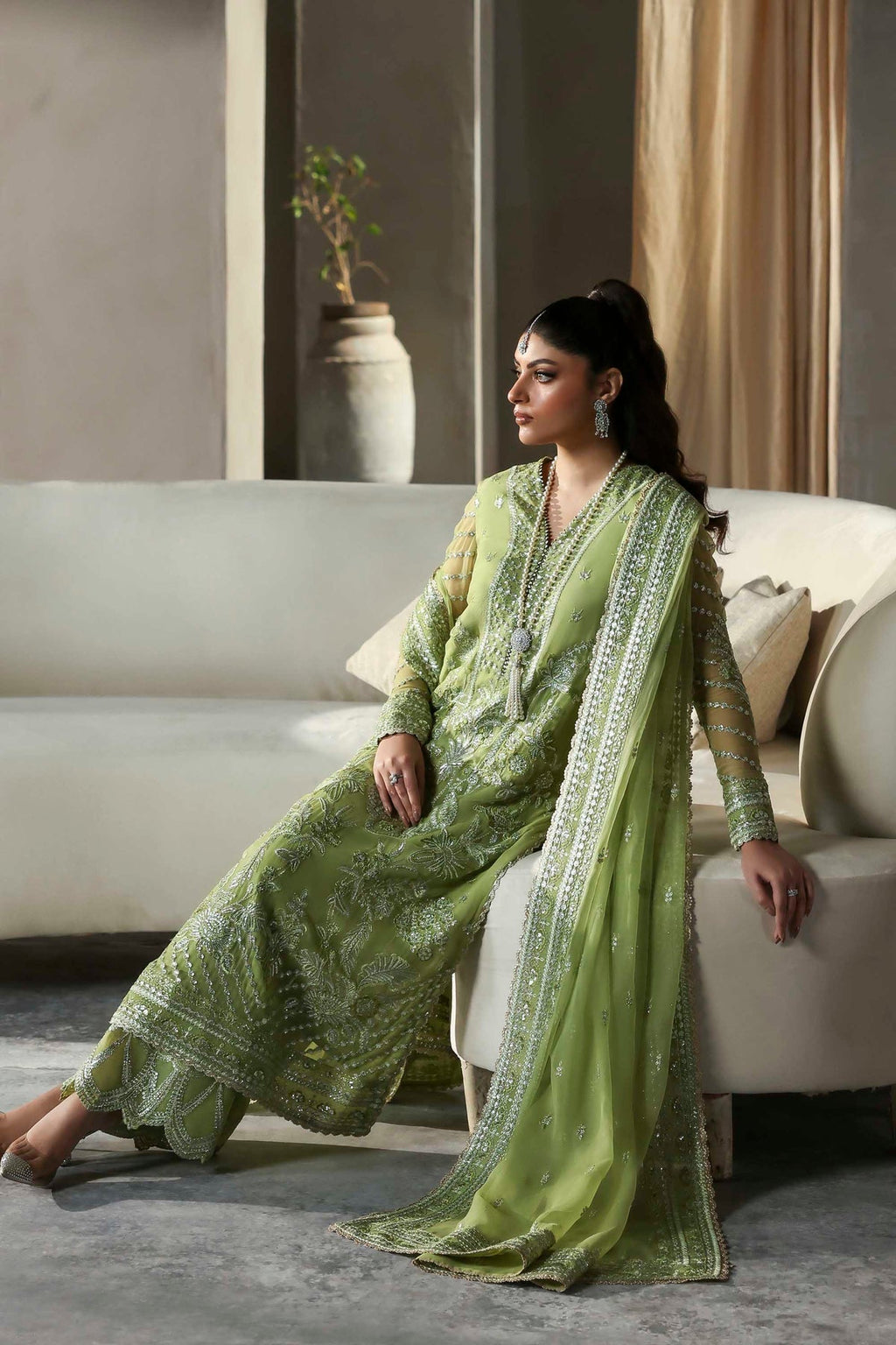 Akbar Aslam | Meeras Luxury Chiffon 25 | Verdaz