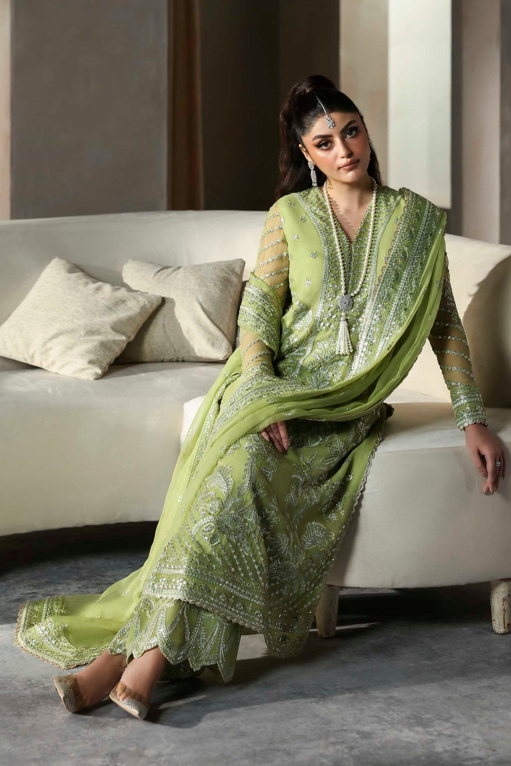 Akbar Aslam | Meeras Luxury Chiffon 25 | Verdaz