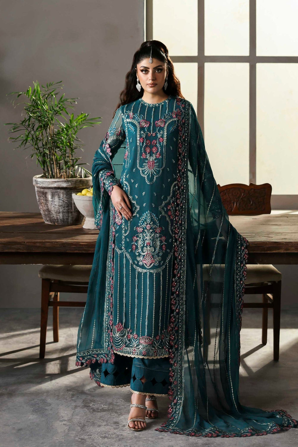 Akbar Aslam | Meeras Luxury Chiffon 25 | Scarzia
