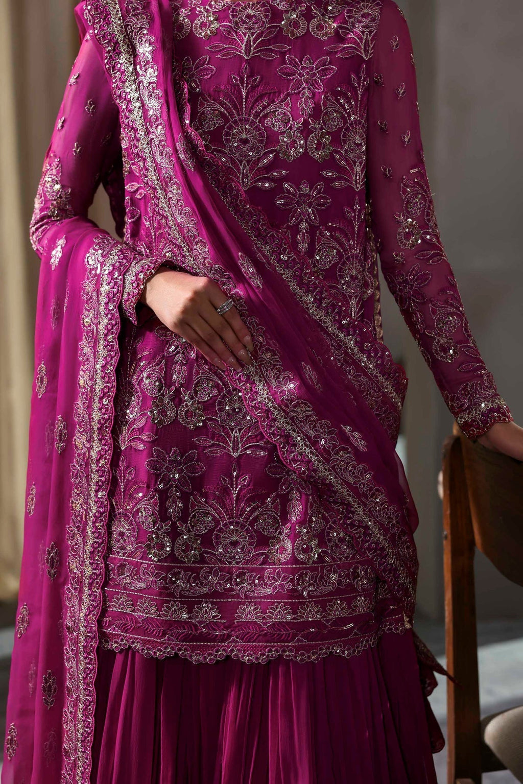 Akbar Aslam | Meeras Luxury Chiffon 25 | Mehzar