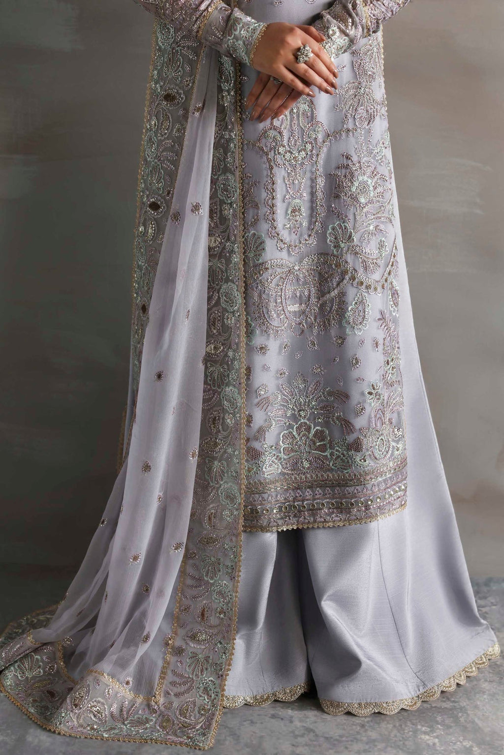 Akbar Aslam | Meeras Luxury Chiffon 25 | Emeraya