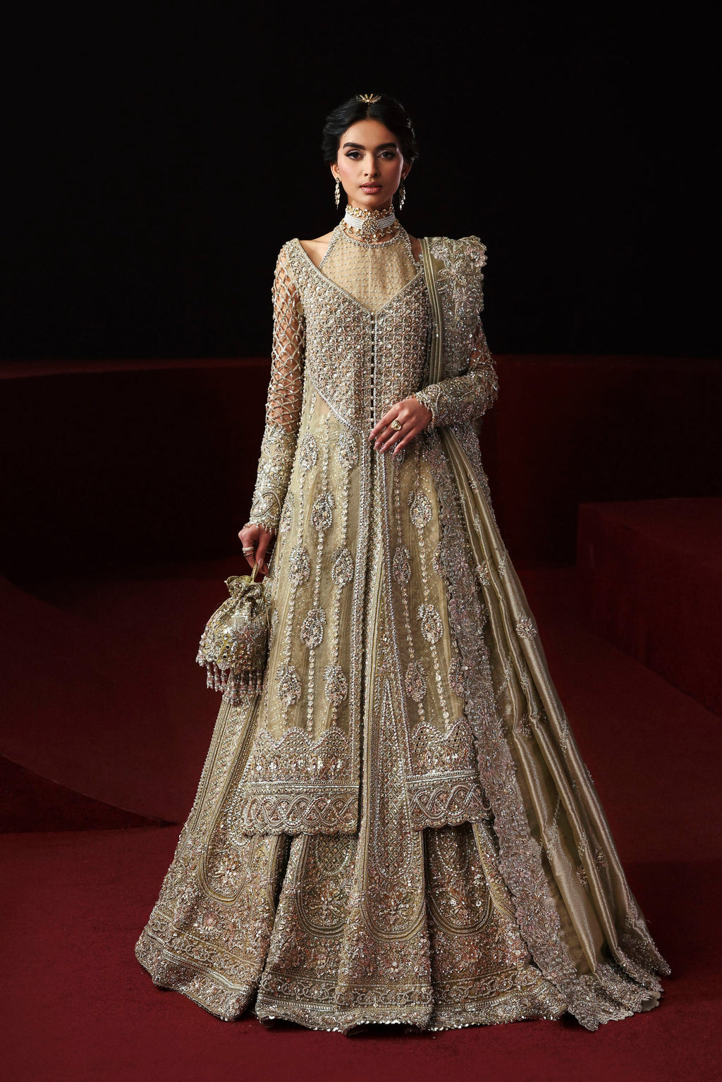 Akbar Aslam | Serena Bridal Edit 26 | Pariza - 5048