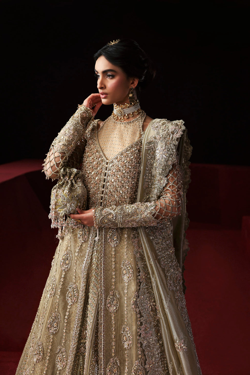 Akbar Aslam | Serena Bridal Edit 26 | Pariza - 5048