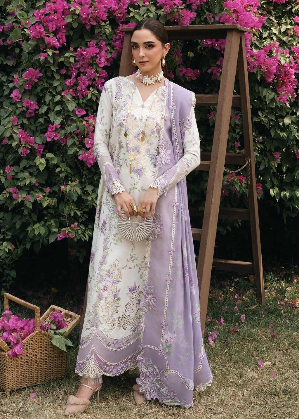 Crimson | Tasawar 25 | LAVENDER FALL - D5B