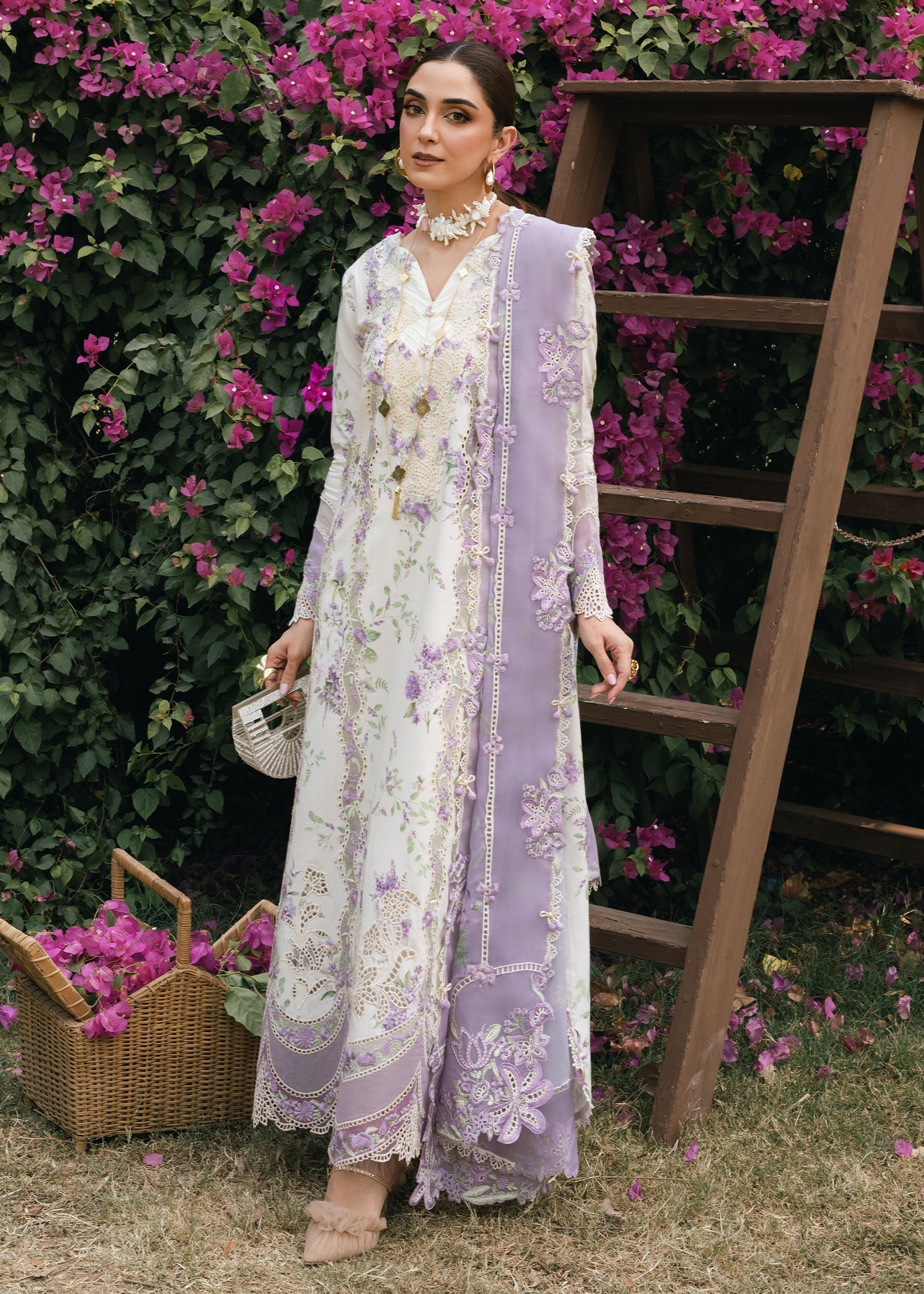 Crimson | Tasawar 25 | LAVENDER FALL - D5B