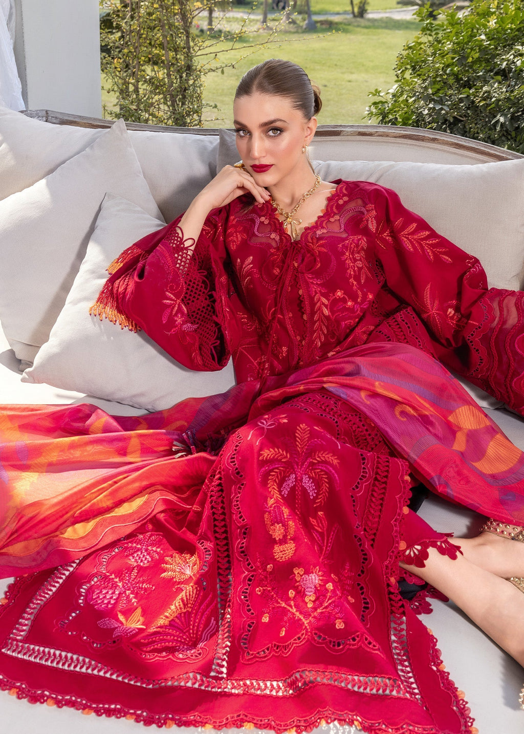 Crimson | Flow By Crimson Lawn'26 | BEAUTY IN BLOOM - D3A