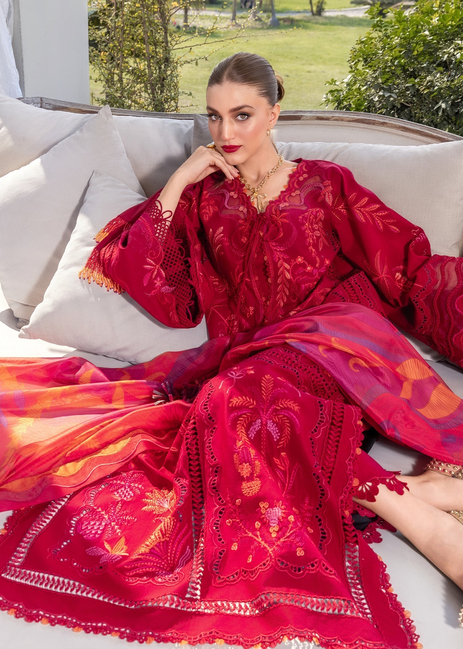 Crimson | Flow By Crimson Lawn'26 | BEAUTY IN BLOOM - D3A