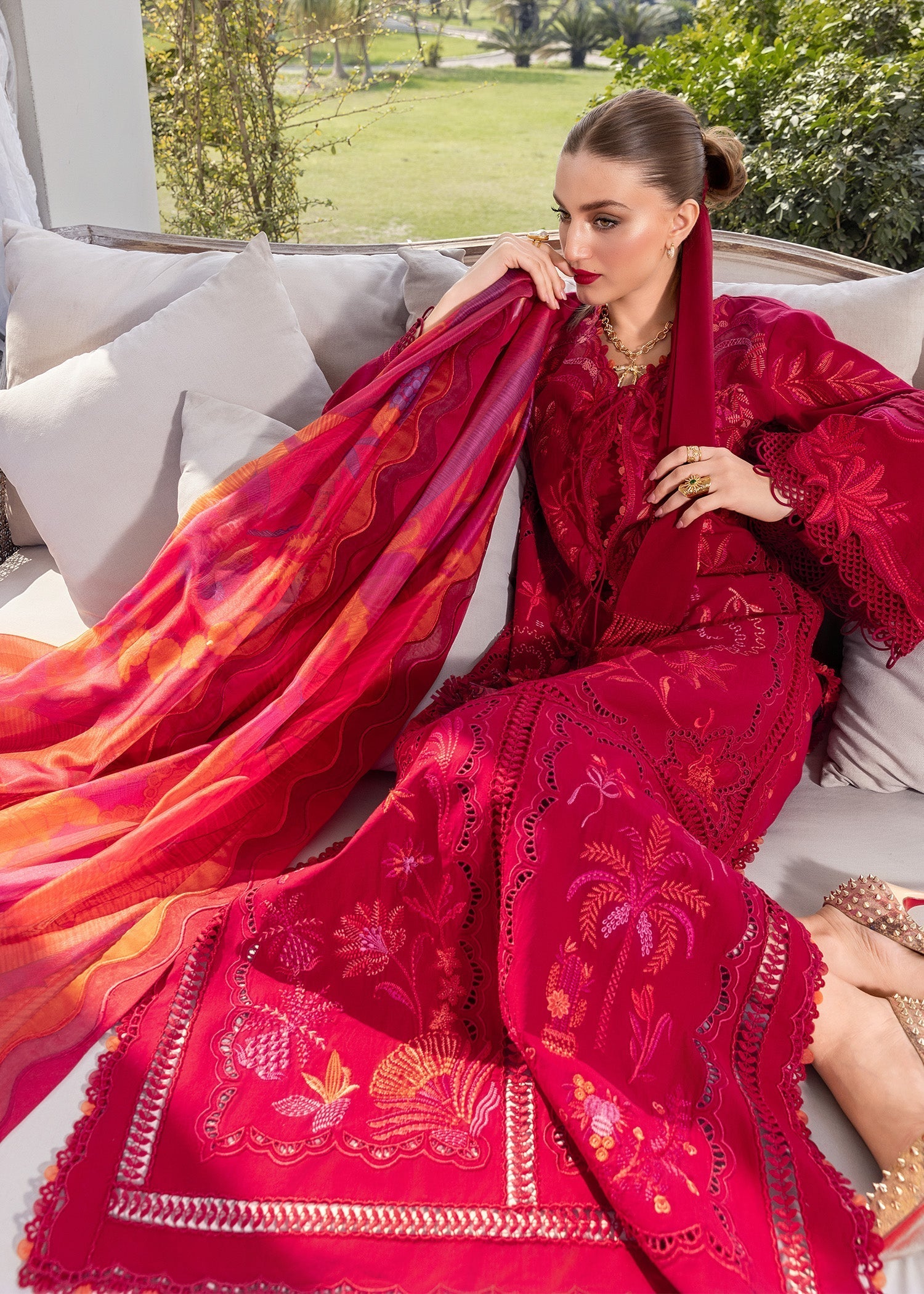 Crimson | Flow By Crimson Lawn'26 | BEAUTY IN BLOOM - D3A