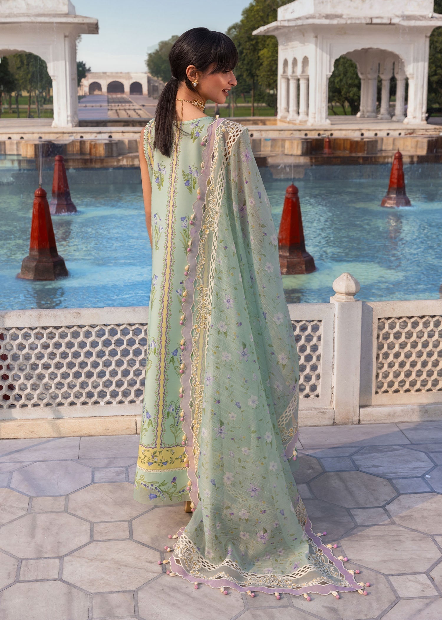Crimson | Flow By Crimson Lawn'26 | SUN-KISSED LETTER-D9B