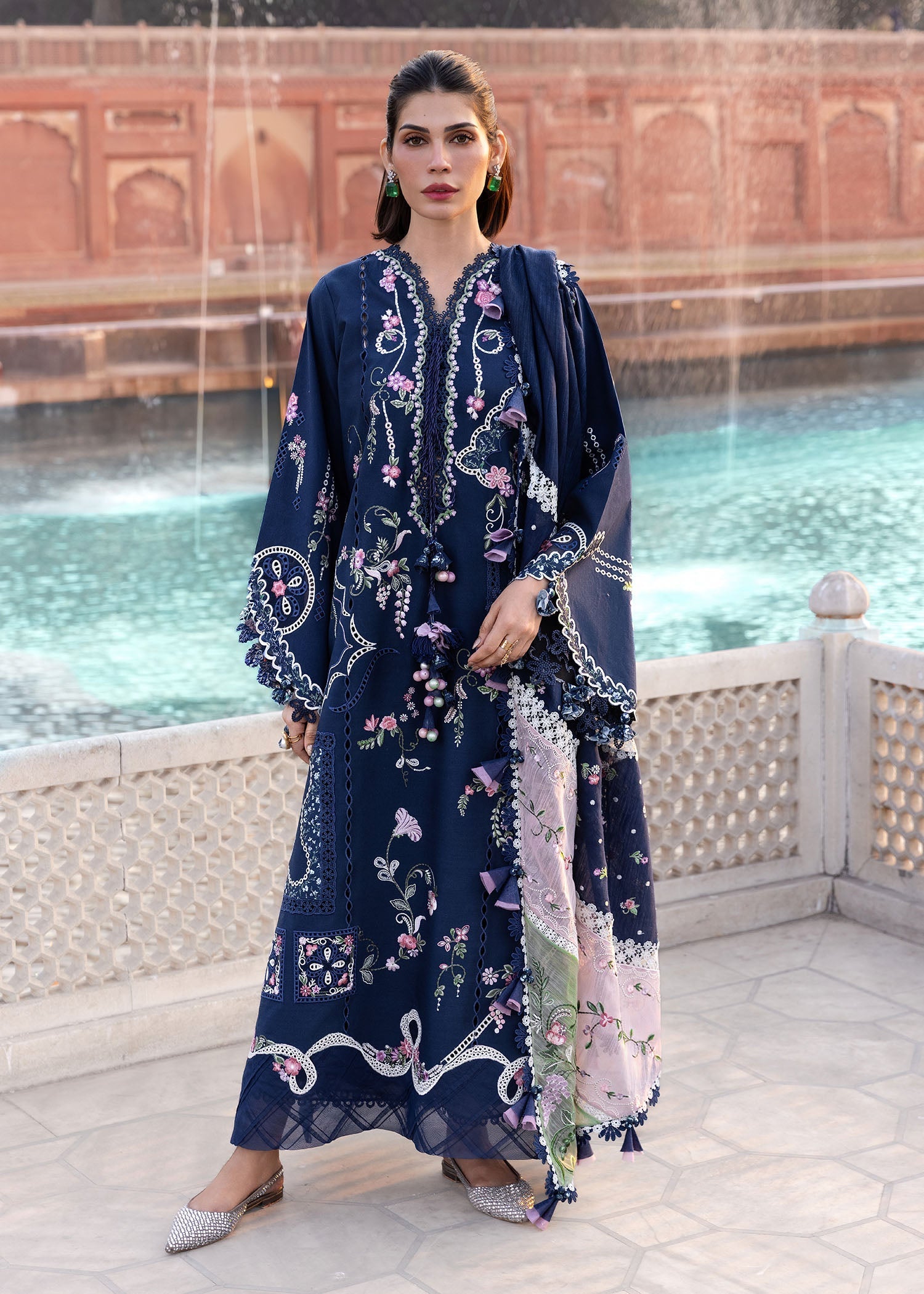 Crimson | Flow By Crimson Lawn'26 | MANIFESTED MEADOWS - D7B