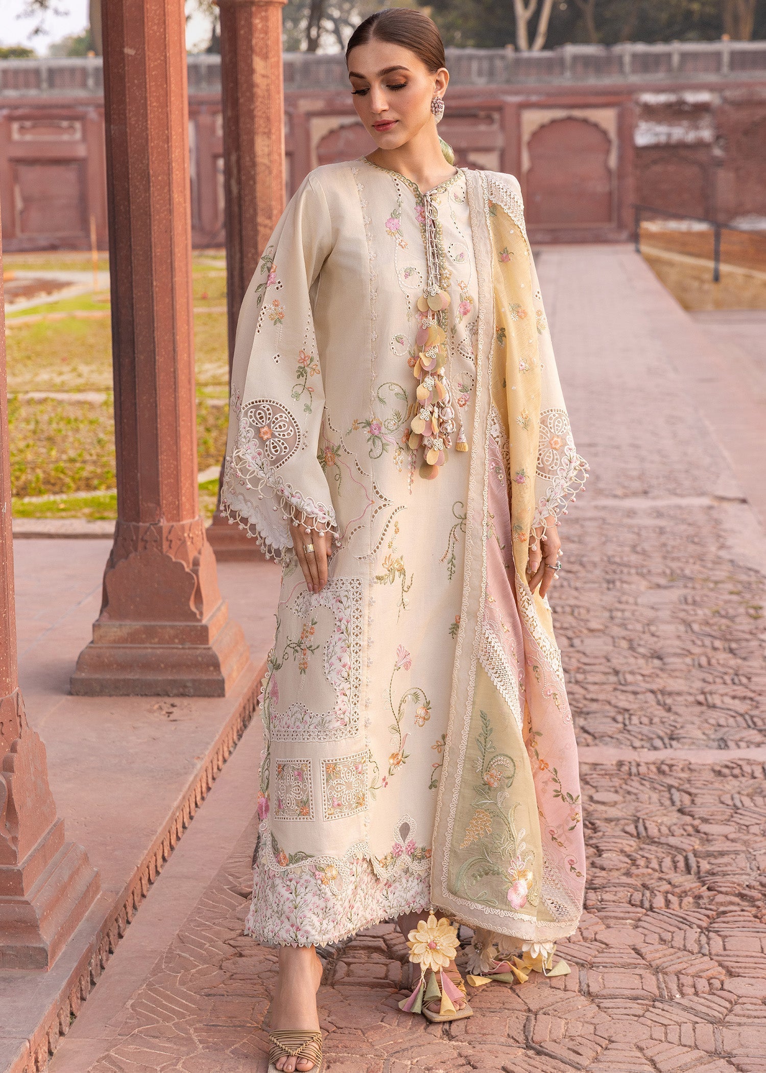 Crimson | Flow By Crimson Lawn'26 | MANIFESTED MEADOWS - D7A