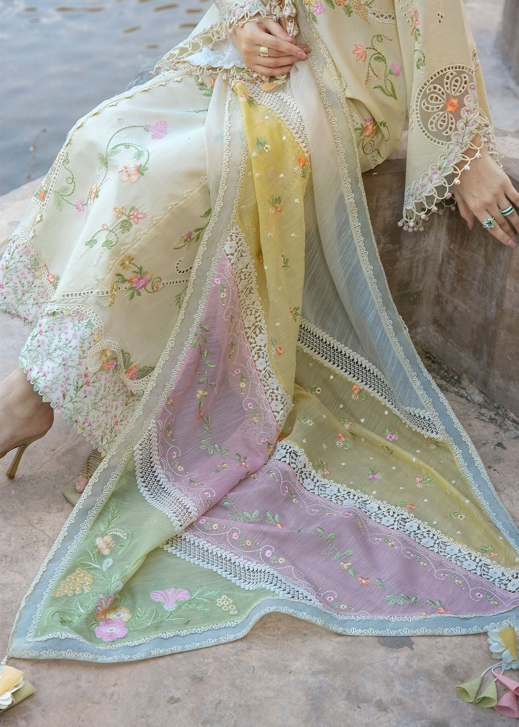 Crimson | Flow By Crimson Lawn'26 | MANIFESTED MEADOWS - D7A