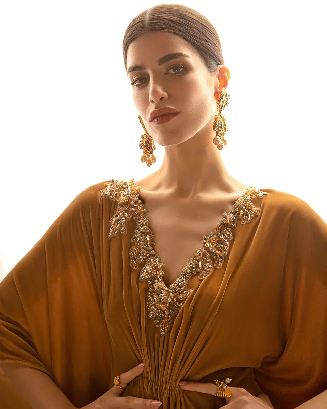 Faiza Saqlain | Aleira Evening Edit 24 | Altin - House Of Anaya