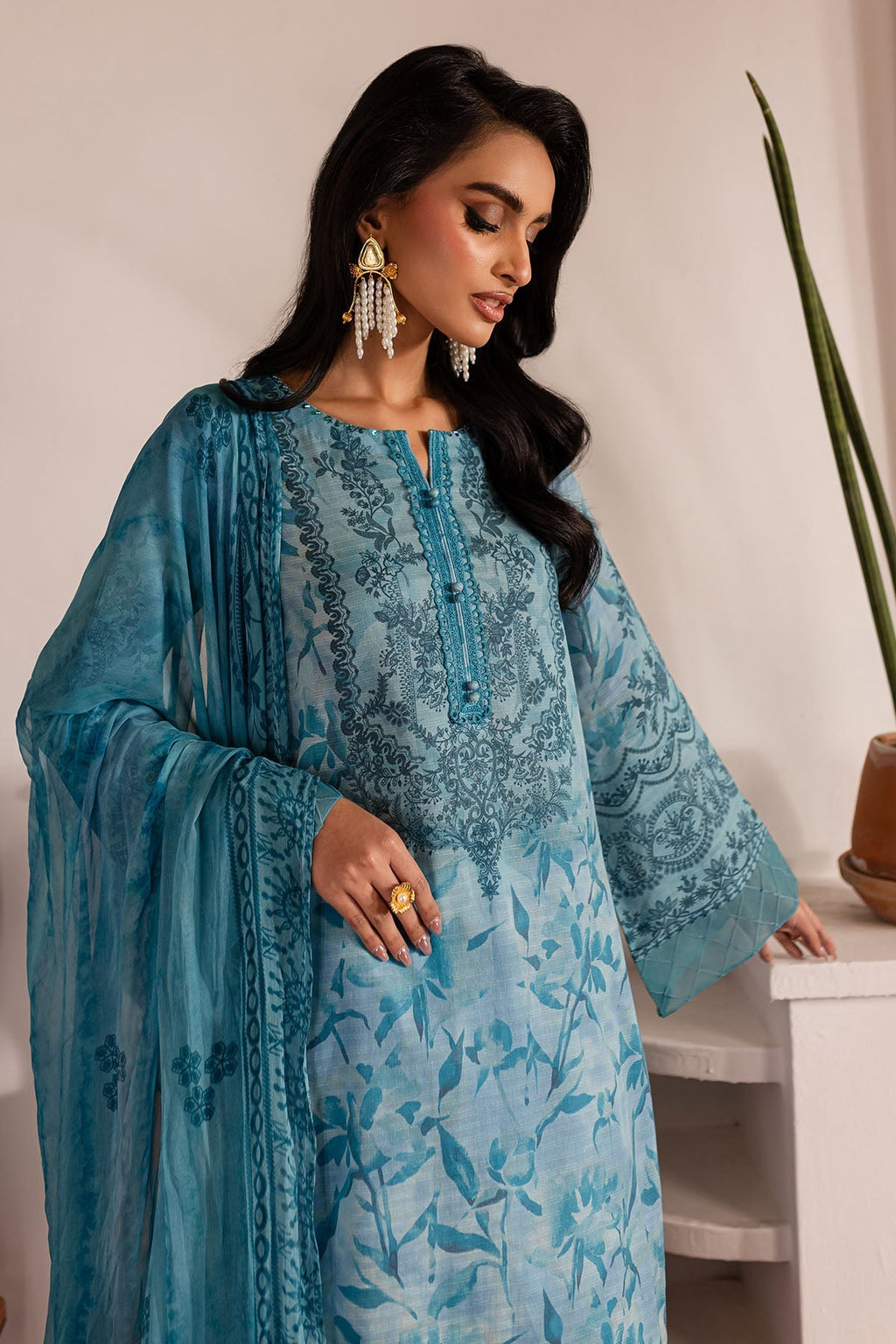 Nureh | Printed lawn 25 | SP-140
