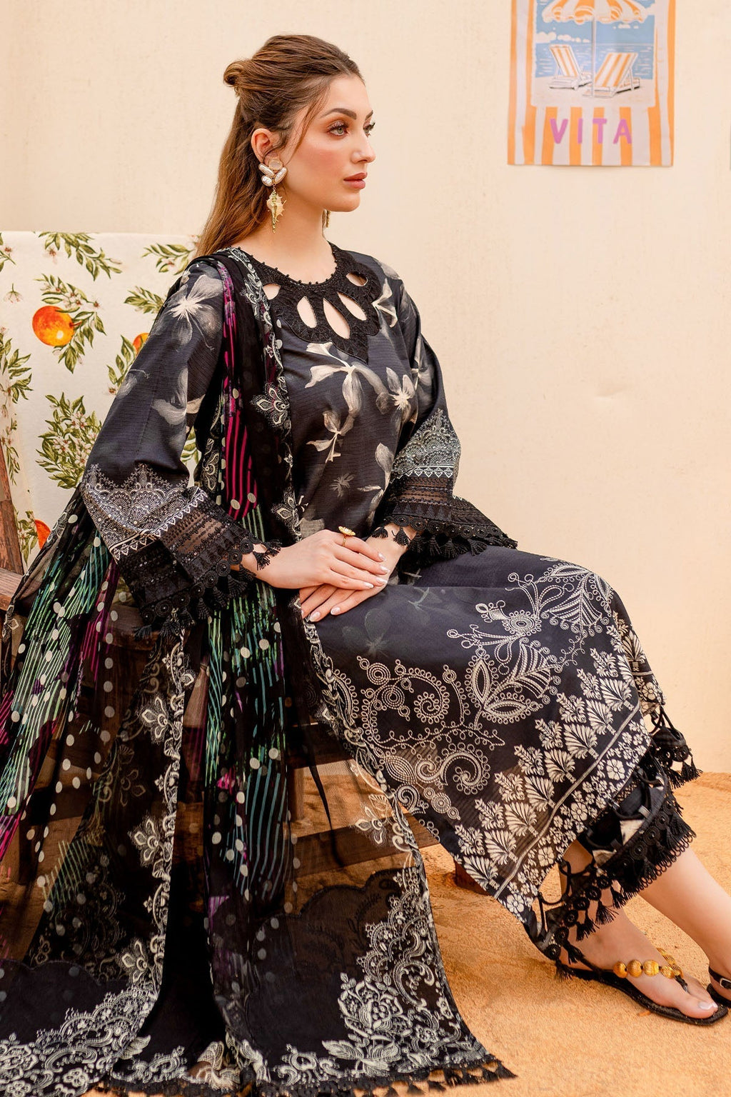 Nureh | Gardenia Lawn 25 |NSG-185 - Riwayat-e-Khas