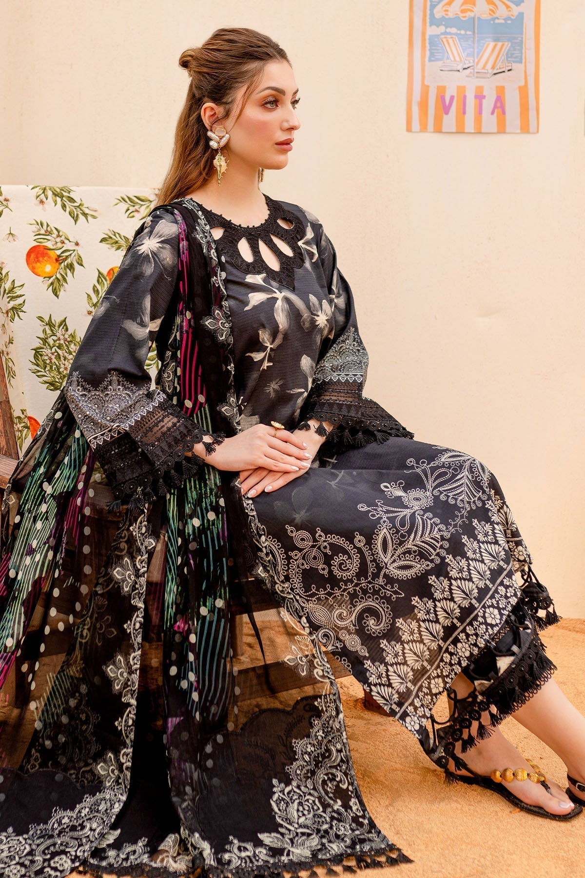 Nureh | Gardenia Lawn 25 |NSG-185 - Riwayat-e-Khas