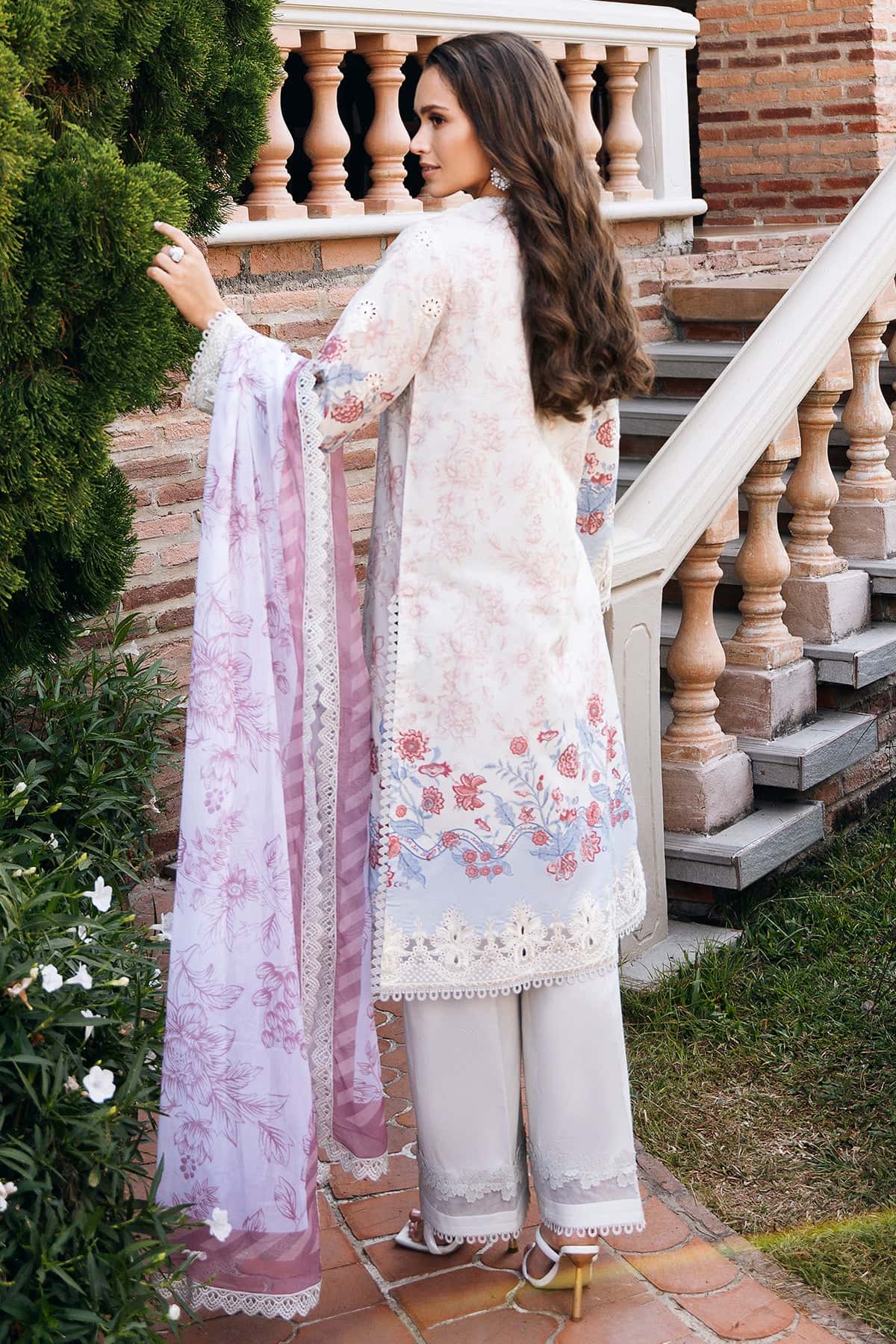 Afrozeh | Damask The Holiday Edit 25 | Opaline B - Riwayat-e-Khas