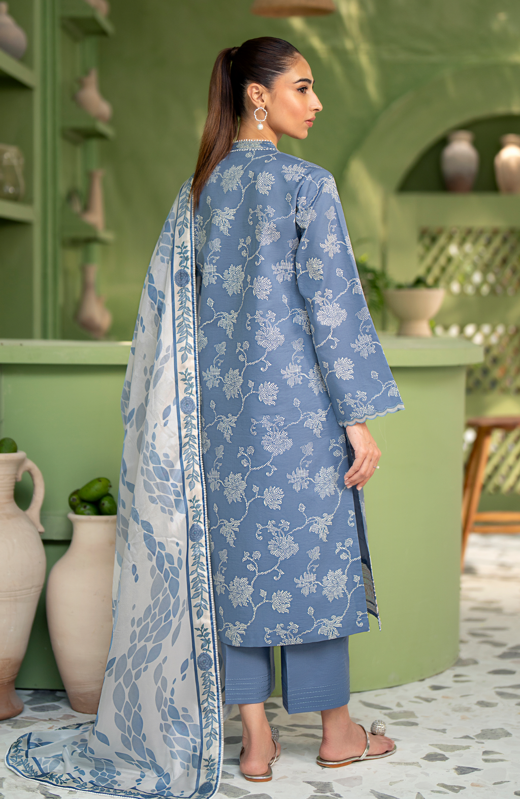Seran | Artisan Lawn 25 | AEGEAN - Riwayat-e-Khas