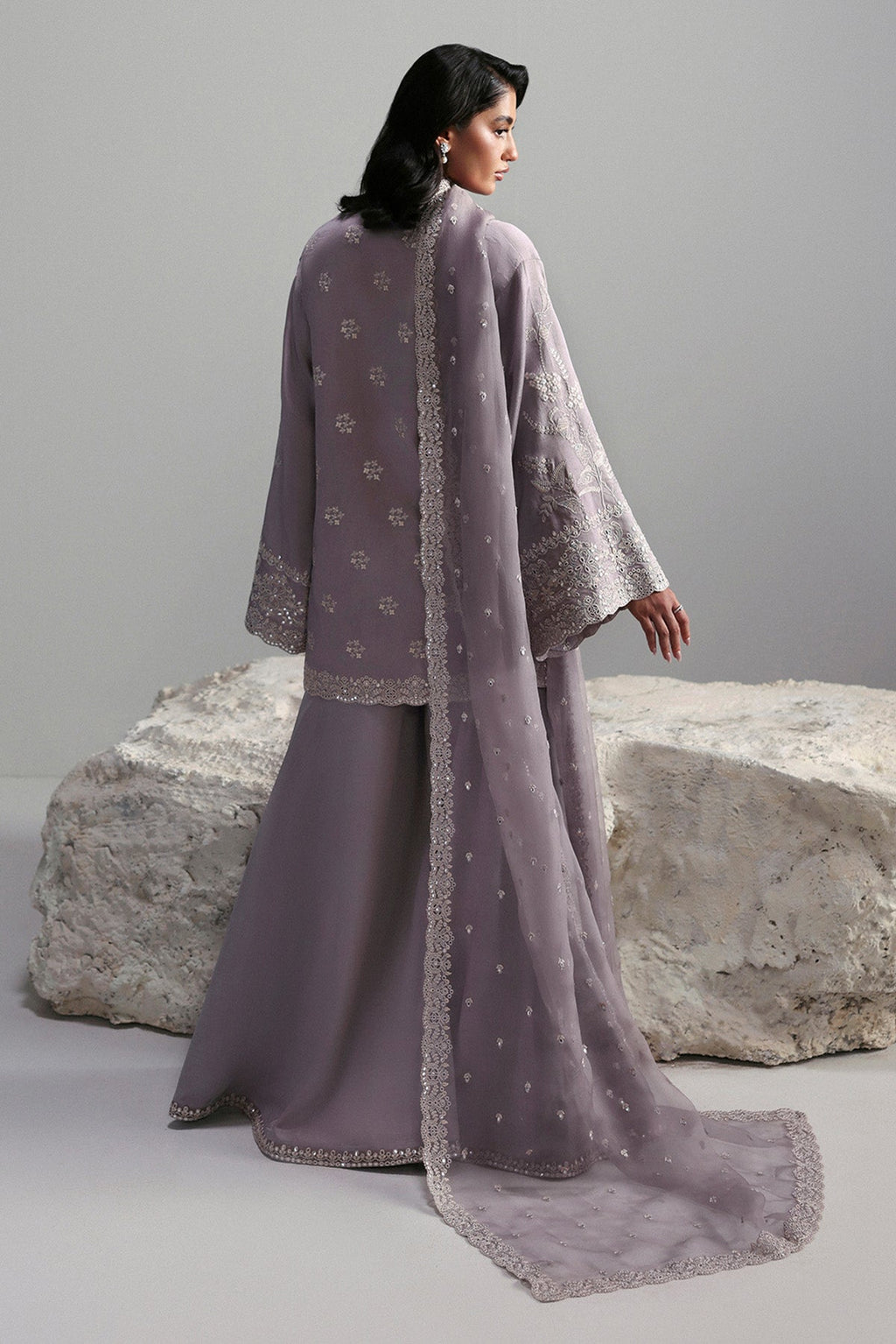 Afrozeh | Slate Ready to Wear | Cressida