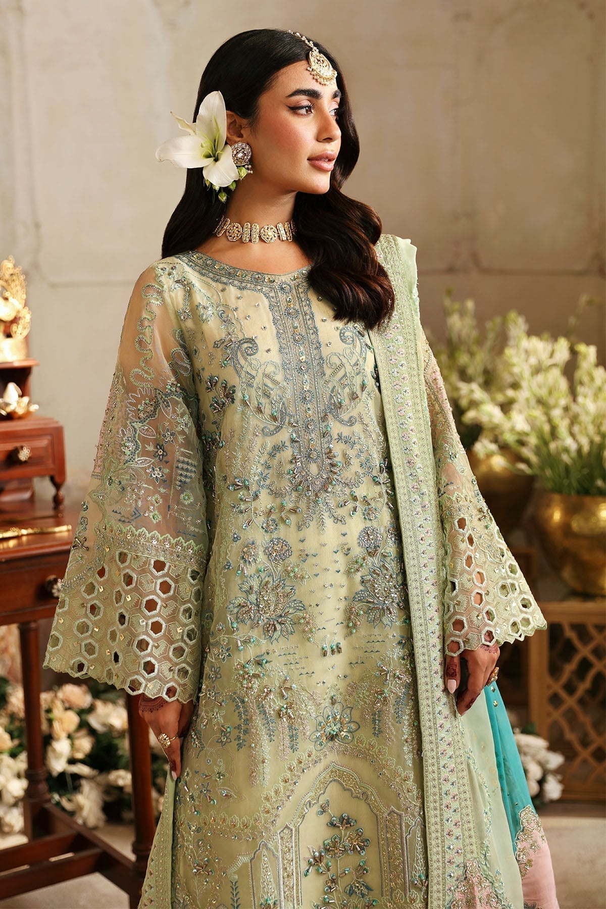Nureh | Jhoomro Wedding Formals | NL-67 MAHI-ROO - Riwayat-e-Khas
