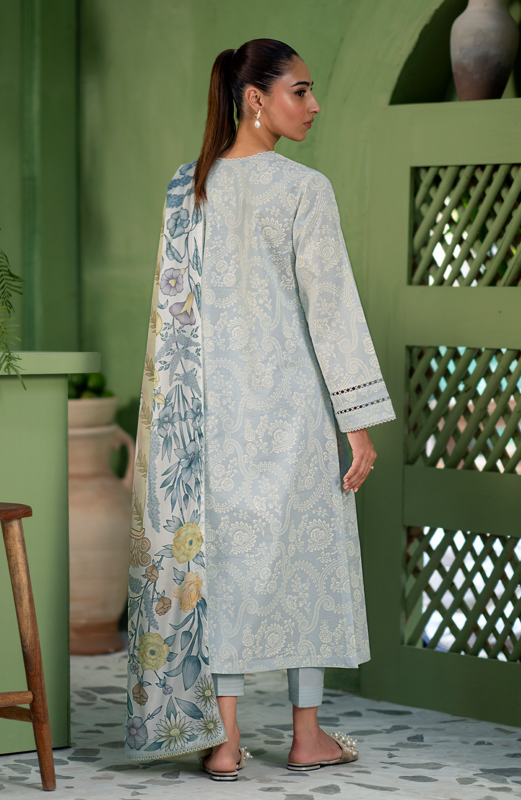 Seran | Artisan Lawn 25 | GLACE - Riwayat-e-Khas