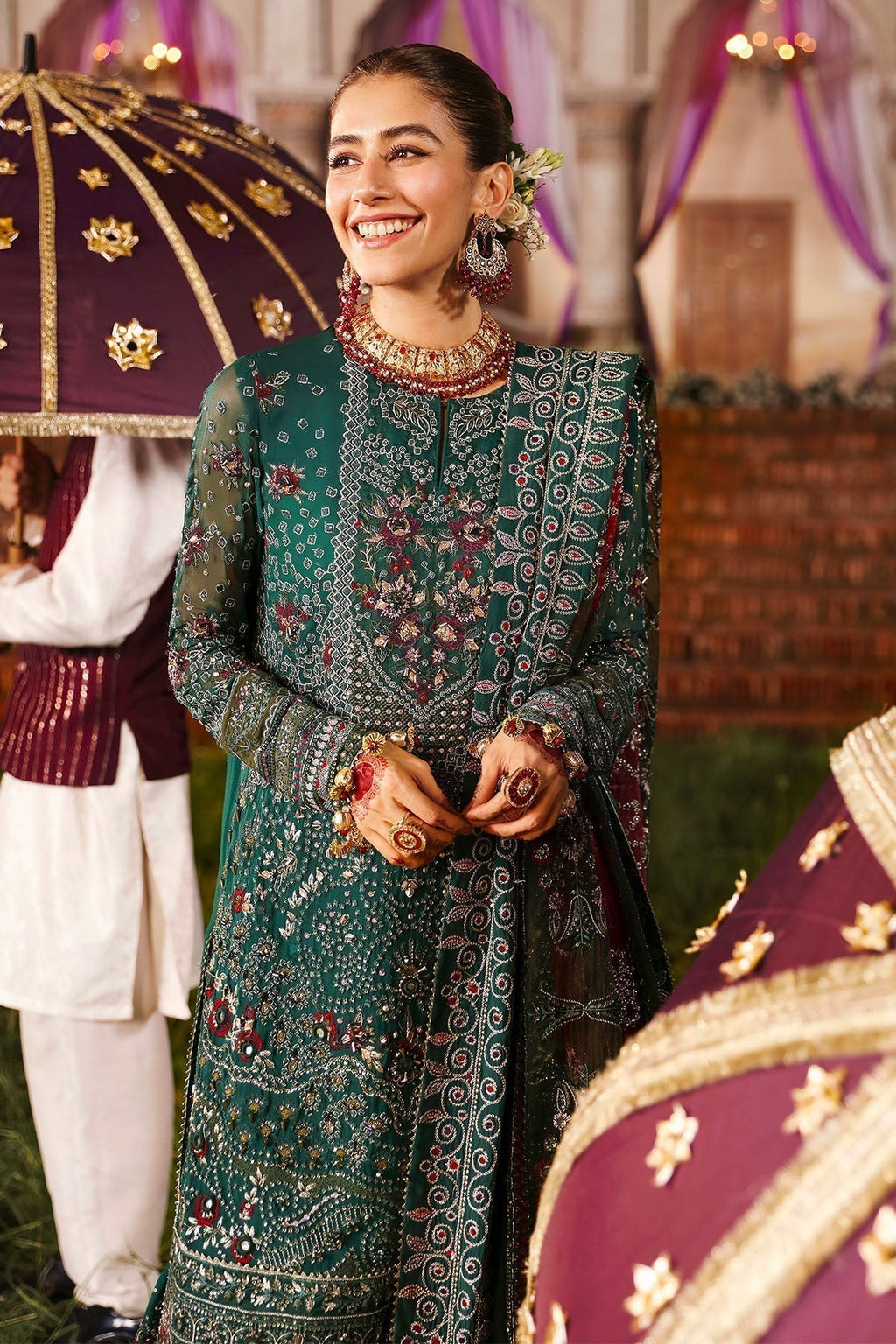 Nureh | Jhoomro Wedding Formals | NL-68 SHADMANI - Riwayat-e-Khas