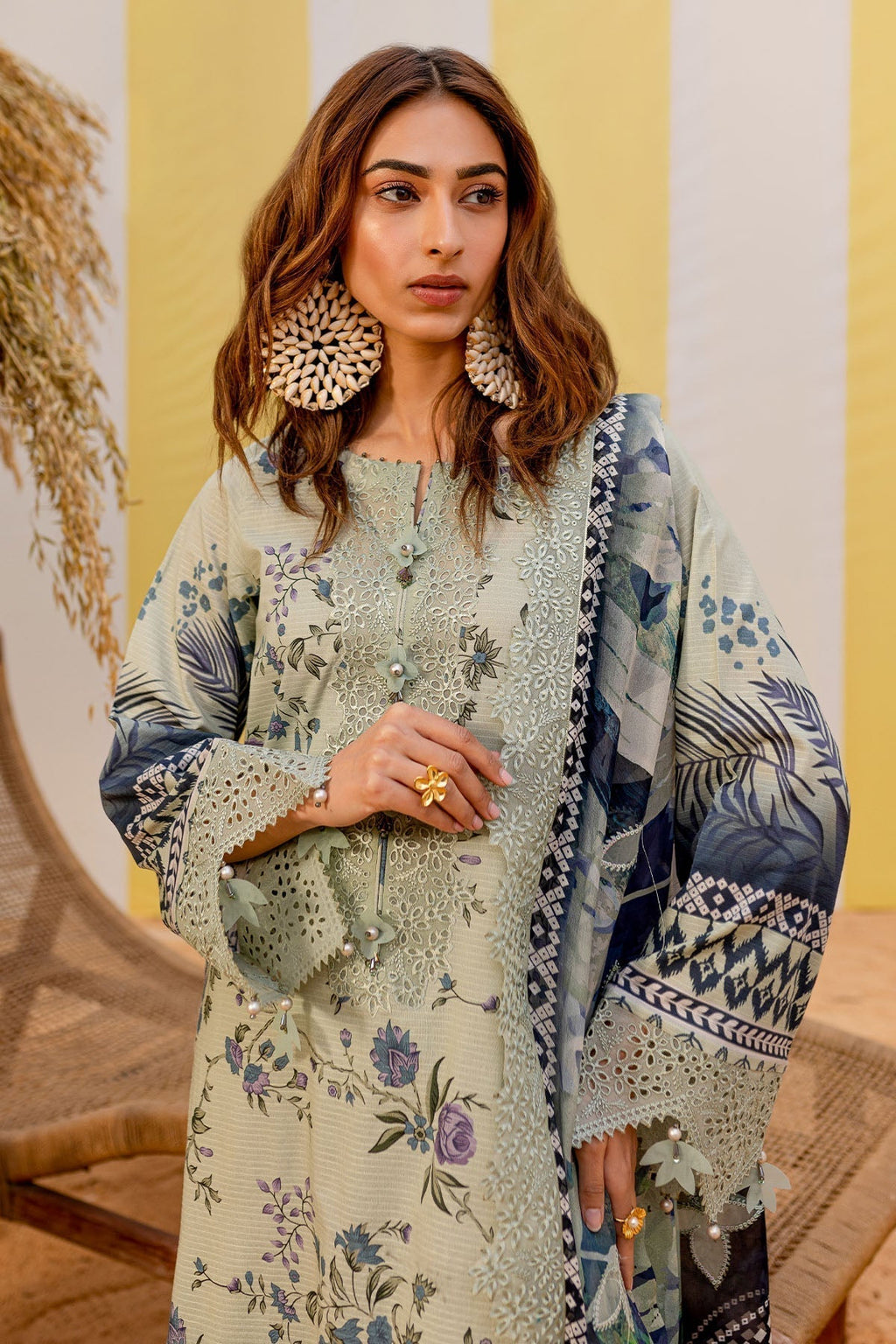 Nureh | Gardenia Lawn 25 | NSG-183 - Riwayat-e-Khas