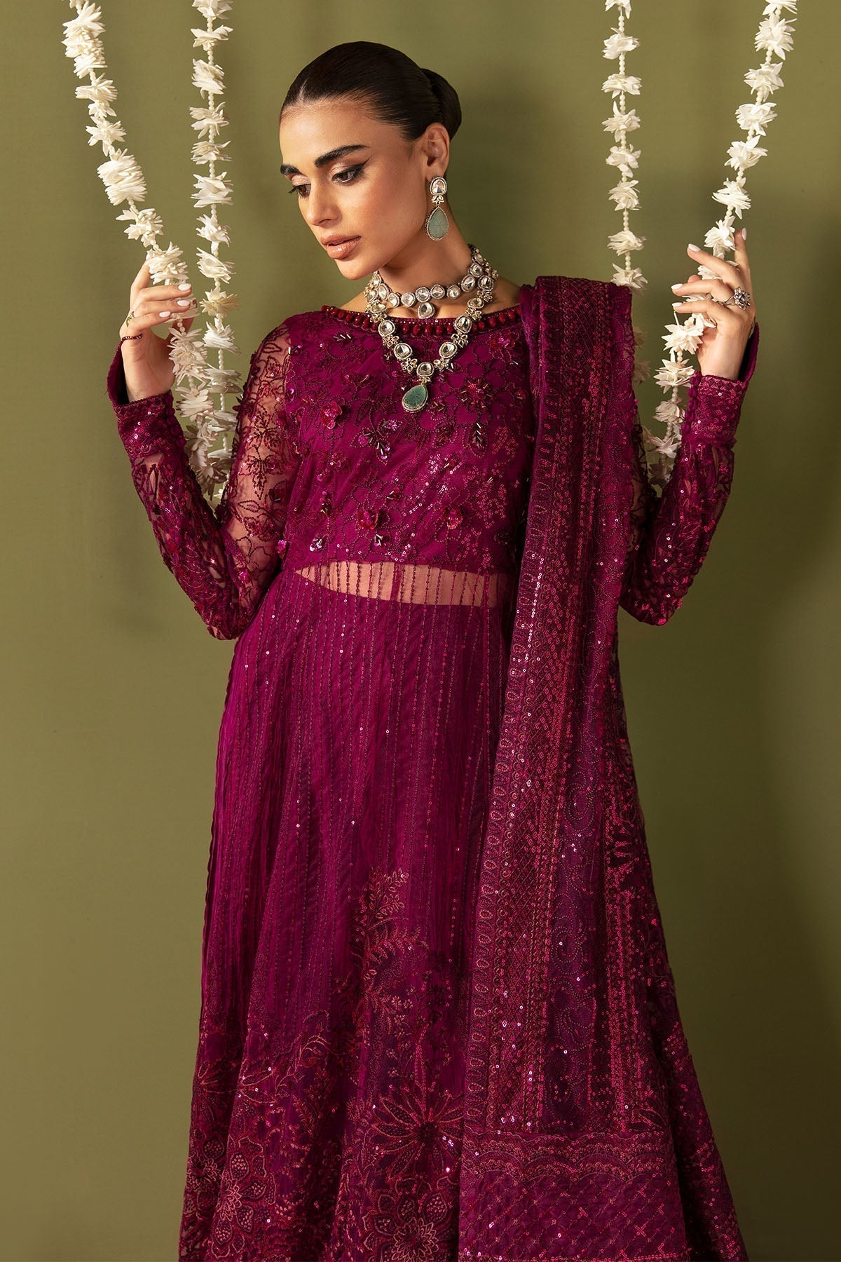 Nureh | Jhoomro Wedding Formals | NL-56 - ANARI - Riwayat-e-Khas