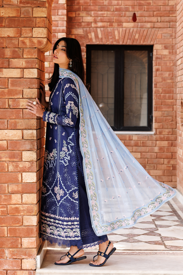 Emaan Adeel | Mirabelle Festive Luxury Lawn | PETAL POSH