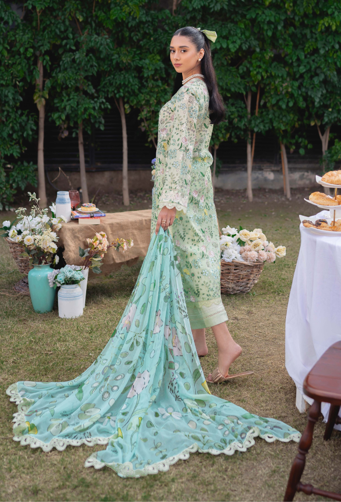 Humdum | Gardenia Lawn 24 | Printkari Lawn PLG 07 - House Of Anaya