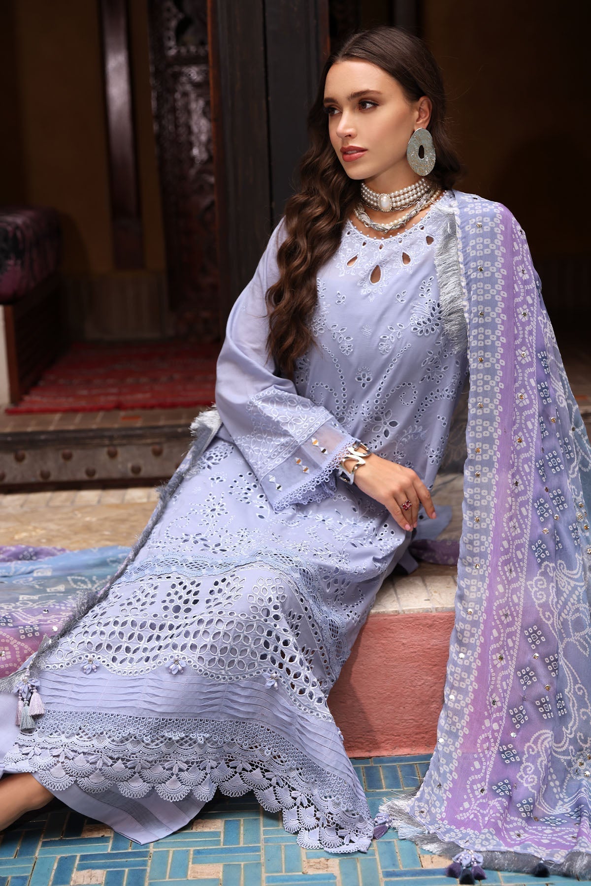 Nureh | Bazaar Lawn 25 | NE-108 - Riwayat-e-Khas