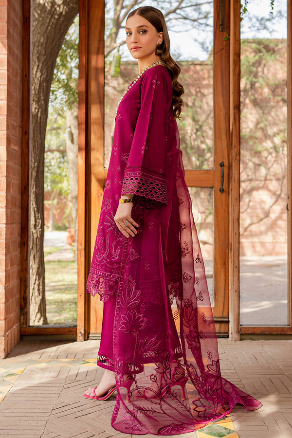 Farasha | Summer Weaves Embroidered lawn'26 | Viola