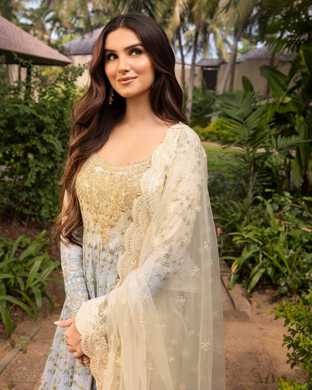 Faiza Saqlain | Zinnia Lawn 25 | Freesia - Riwayat-e-Khas