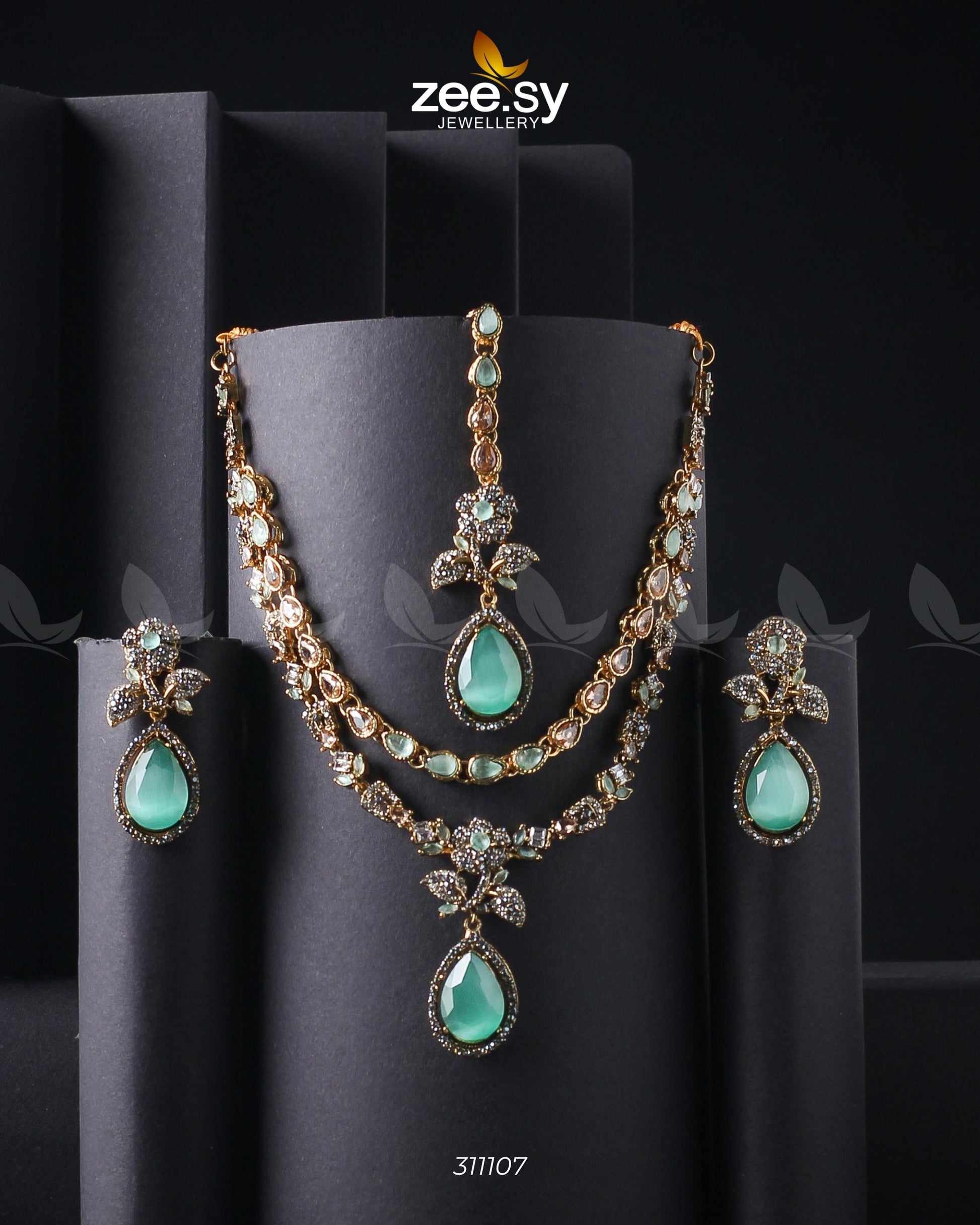 Amelia Necklace Set - Libasekhas