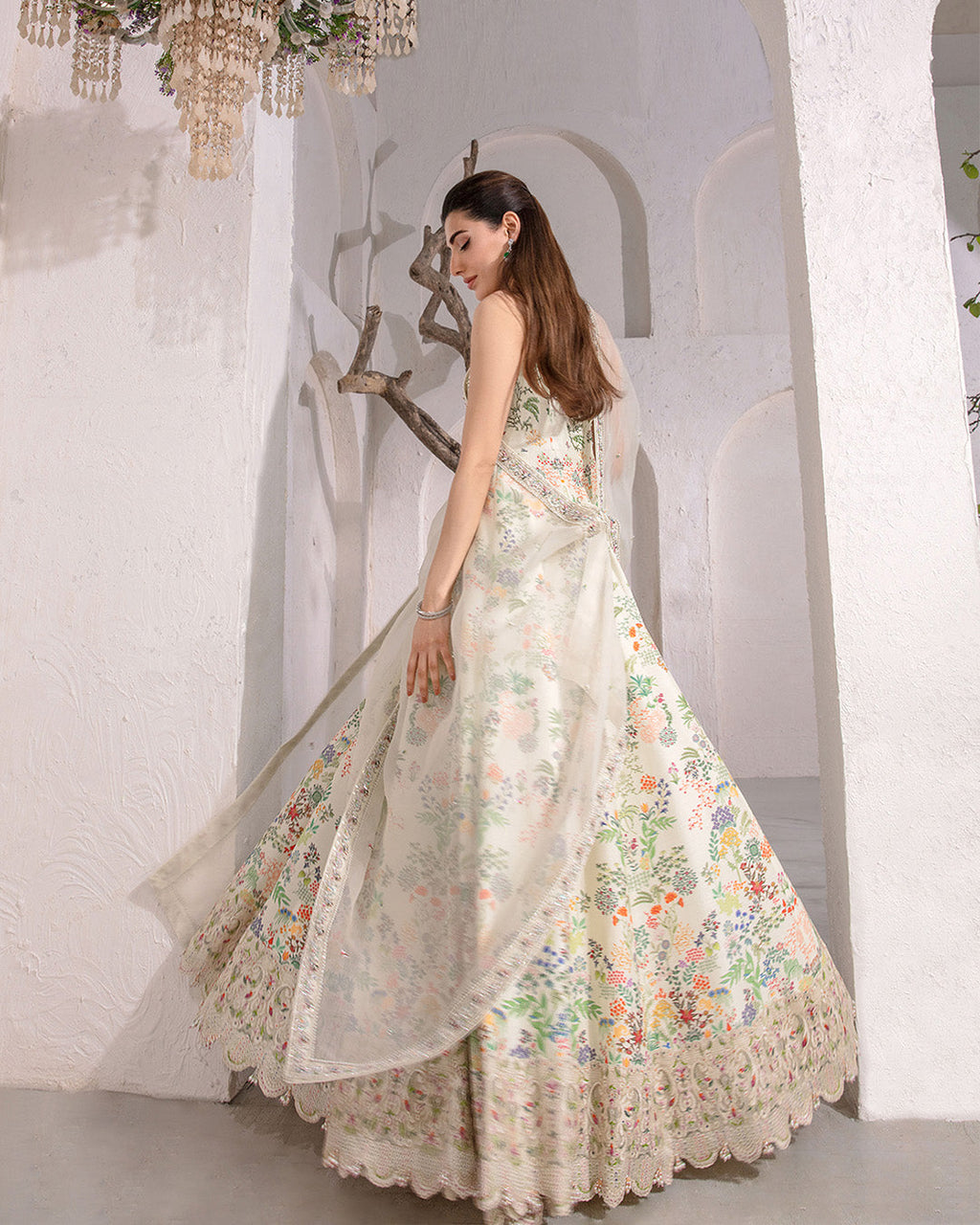 Faiza Saqlain | Lenora Luxury Pret | Floretta - House Of Anaya