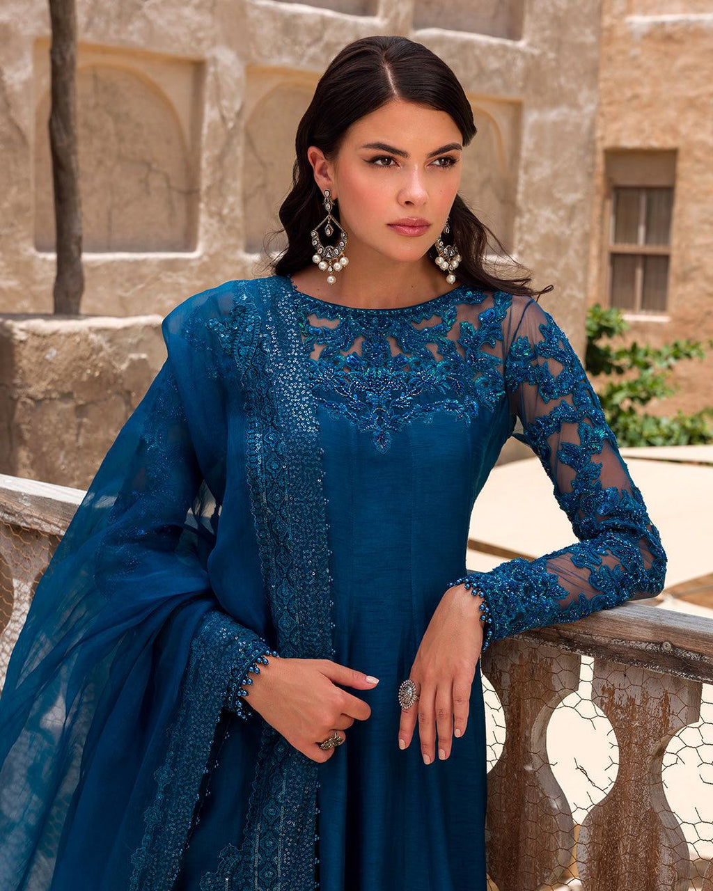 Faiza Saqlain | FS Luxe Laira | Nuzar - House Of Anaya