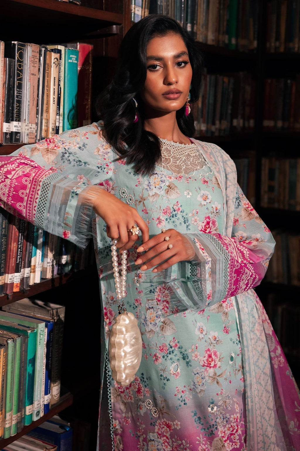 Nureh | Glam Girl Lawn | GL-16 - Riwayat-e-Khas