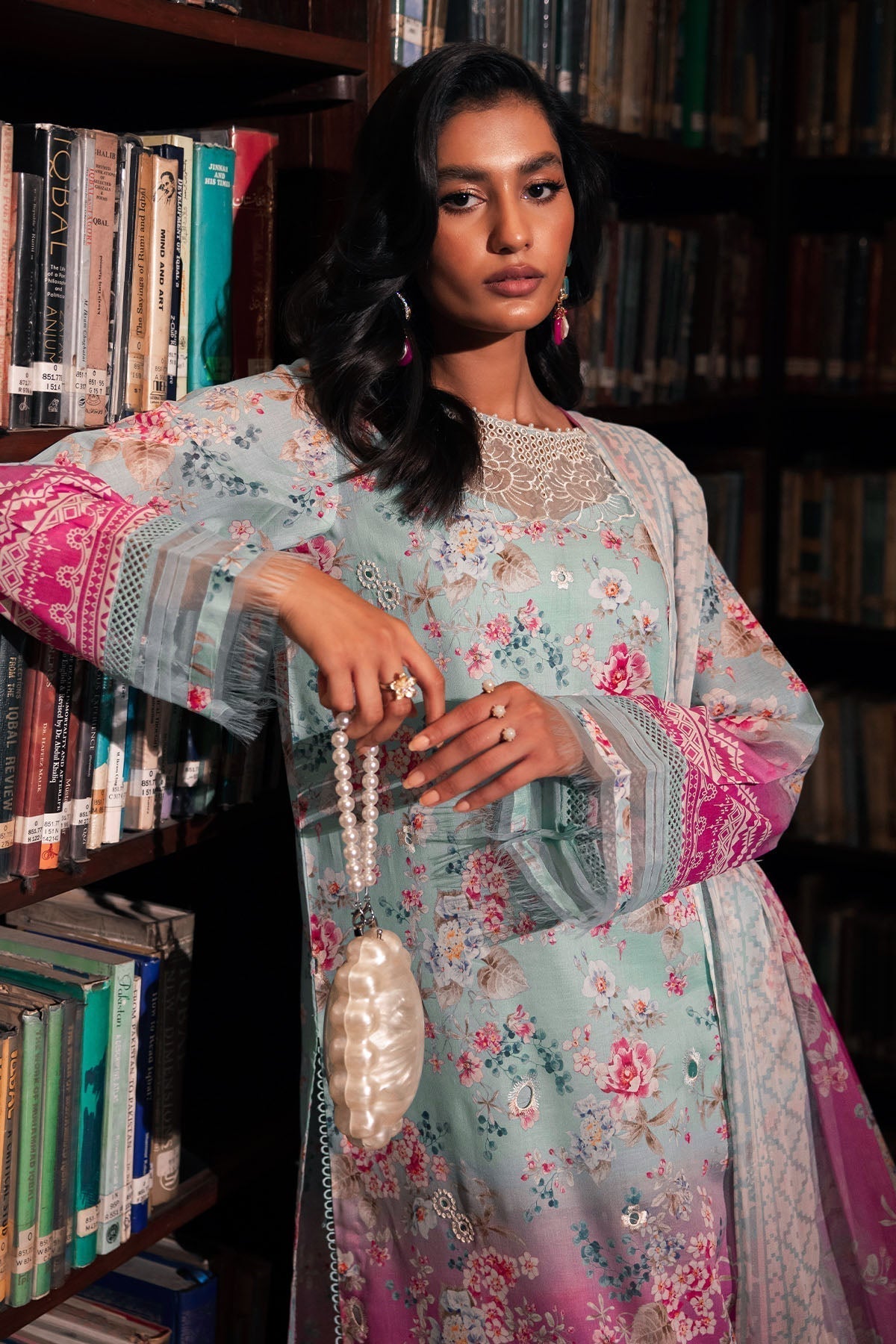 Nureh | Glam Girl Lawn | GL-16 - Riwayat-e-Khas