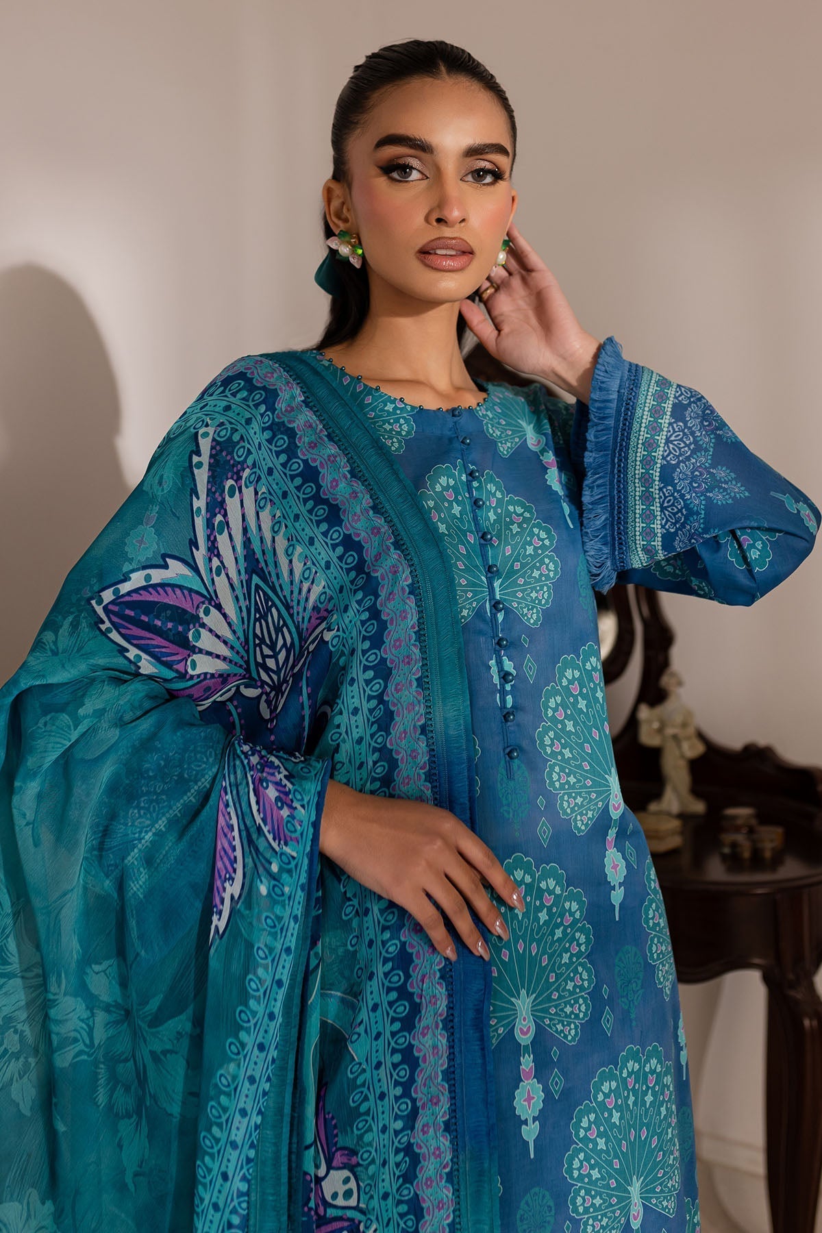 Nureh | Printed Lawn 25 | SP-145