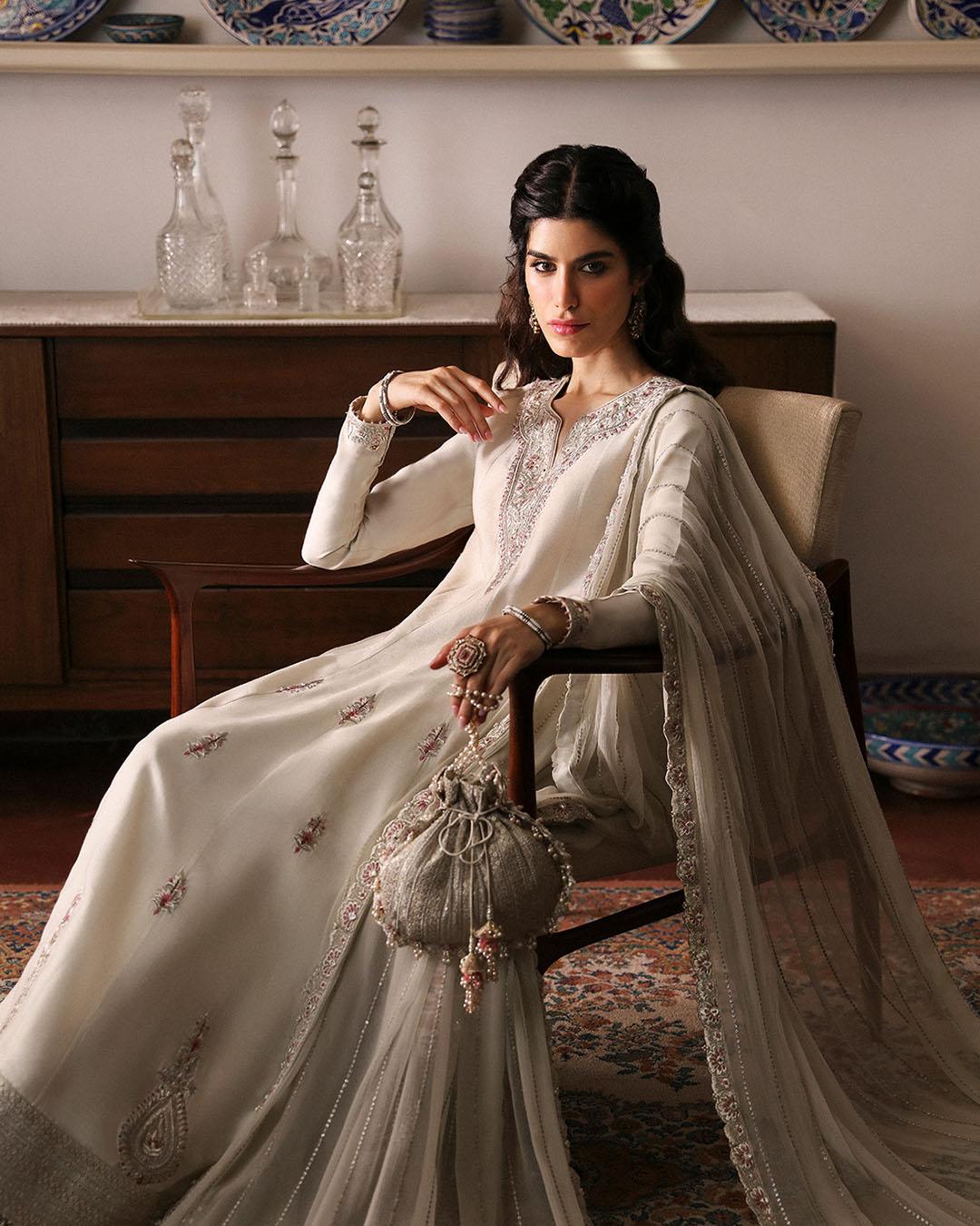 Faiza Saqlain | FS Luxe Mehermah | Sabina - House Of Anaya