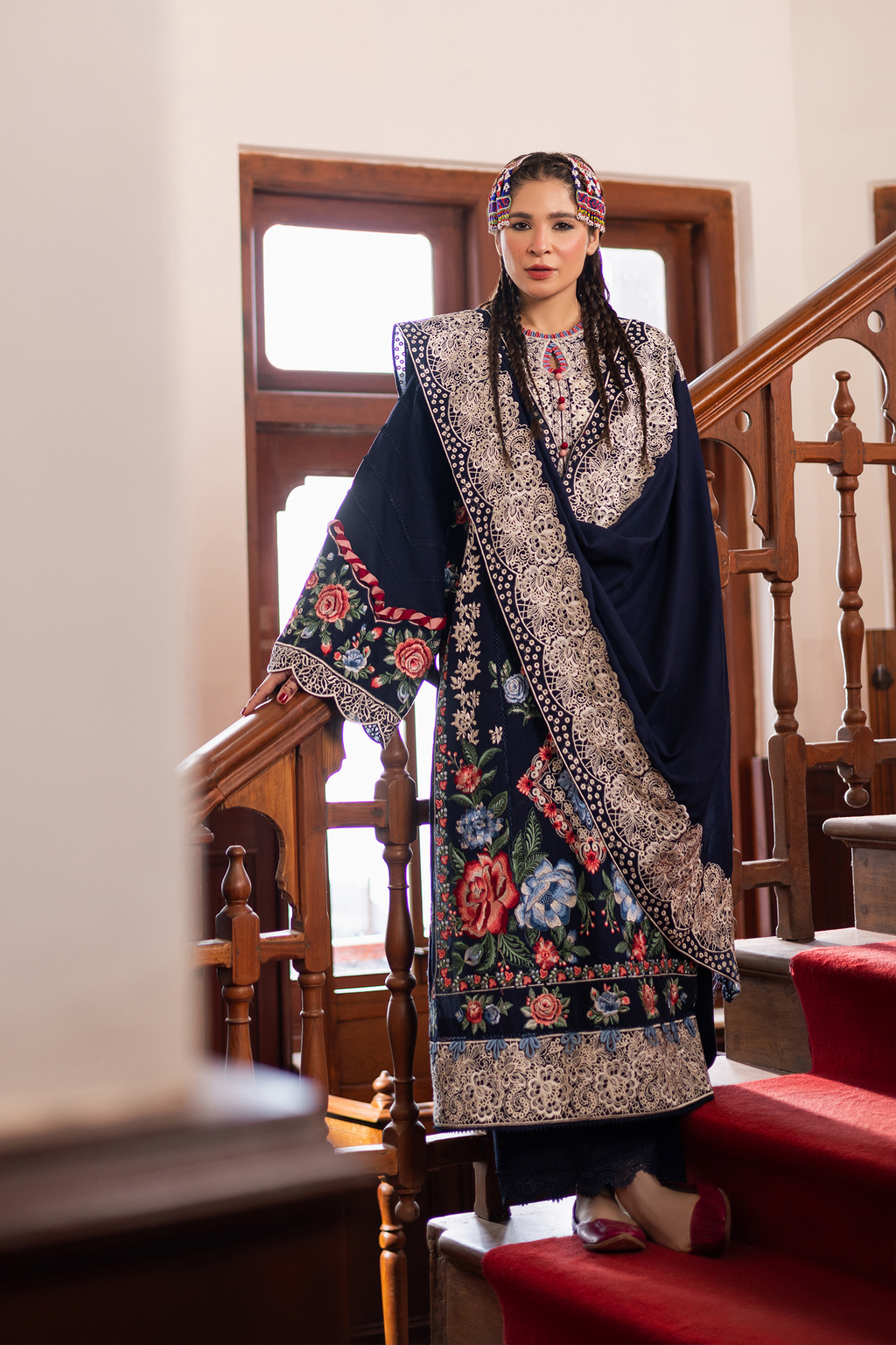 Maryam Hussain | Silk Edit |   Evening - Riwayat-e-Khas